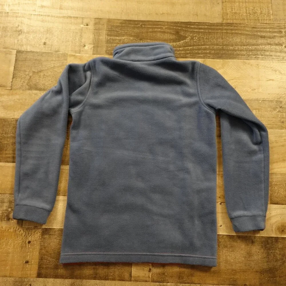Columbia Steens Mountain Fleece‎ Jacket Kids L (14/16) Blue/Orange Full-Zip